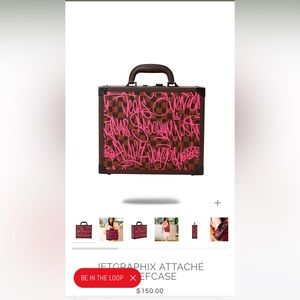 Sprayground JETGRAPHIX ATTACHÉ BRIEFCASE